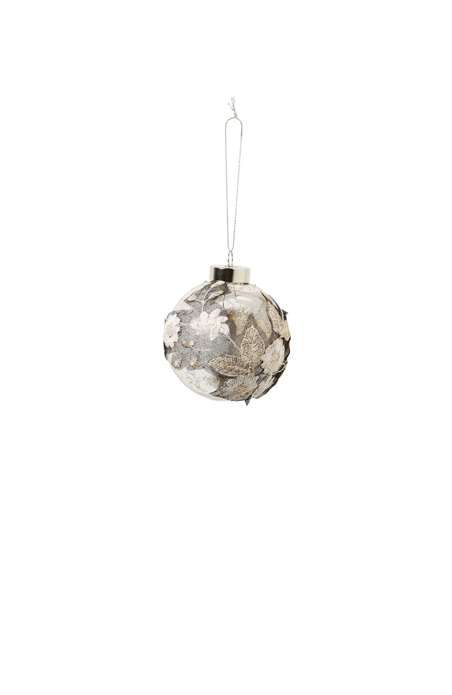 Bedouin glass bauble - Lace