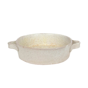 Cora Stone Serving Dish - Taupe