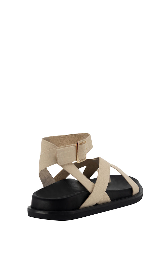 Hitch Footbed Sandal - Off White