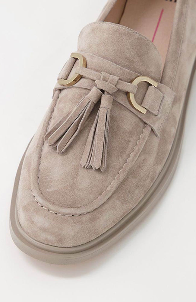 Gelly Loafer - Taupe Suede