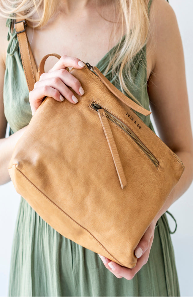 Large Essential Pouch  - Tan