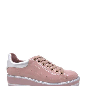 Siobhan Trainer - Patent Pink/Silver
