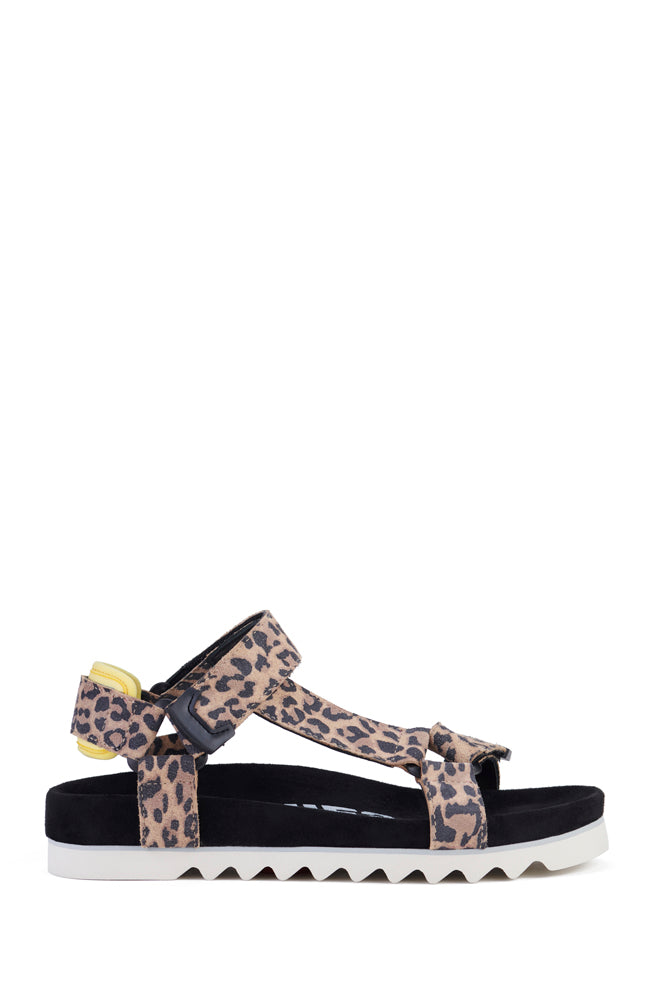 Sandal Tooth Wedge - Leopard