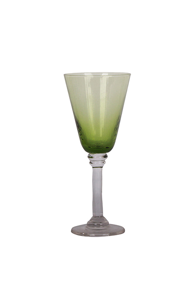Talbot Wine Glass - Green