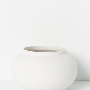 Arena Vase - White - Wide