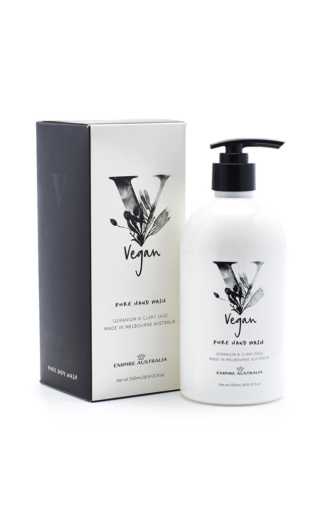 Vegan Geranium & Clary Sage Pure Hand Wash