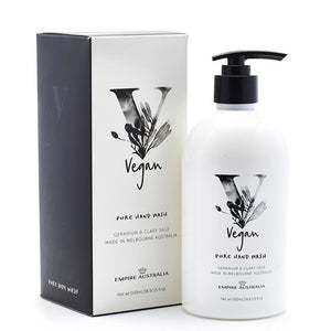 Vegan Geranium & Clary Sage Pure Hand Wash