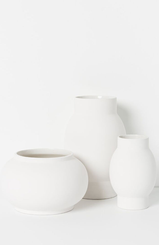 Arena Vase - White - Small