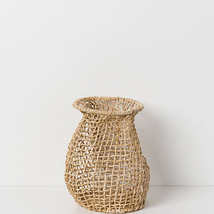 Cicely Round Woven Basket - Small