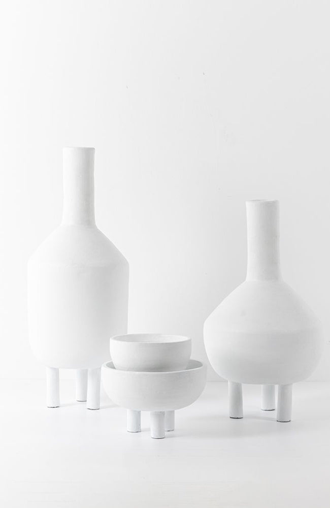 Kishi Vase - Wide White