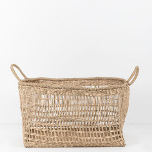 Lally Woven Basket Rectangular