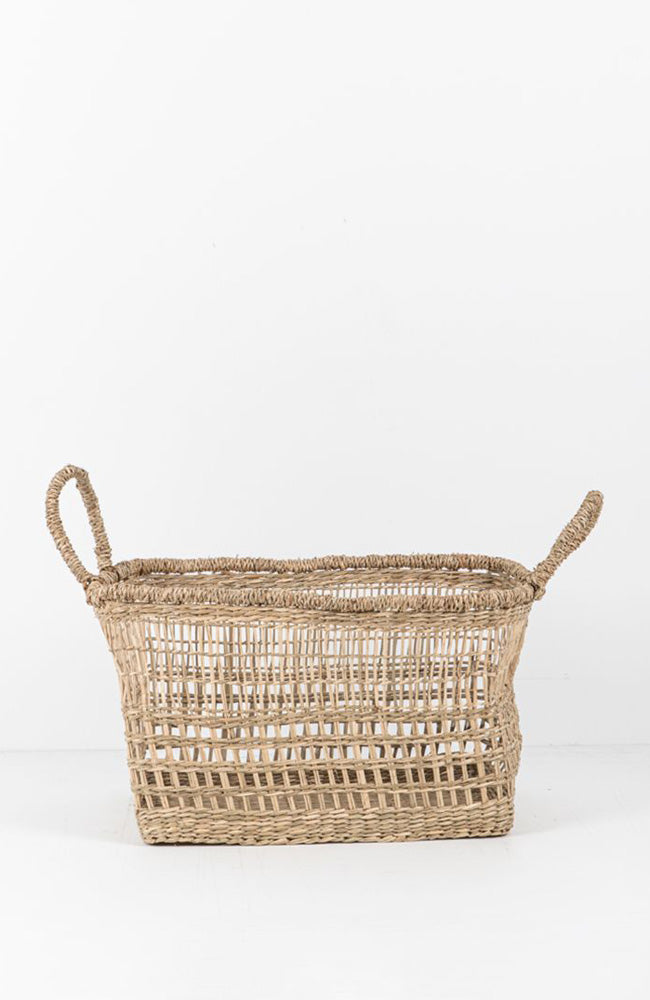 Lally Woven Basket Rectangular