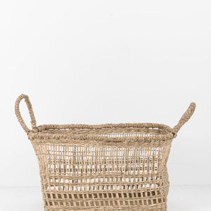 Lally Woven Basket Rectangular