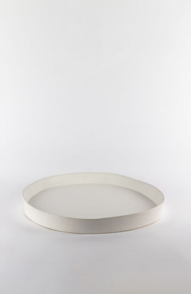 Lotus Platter White - Large