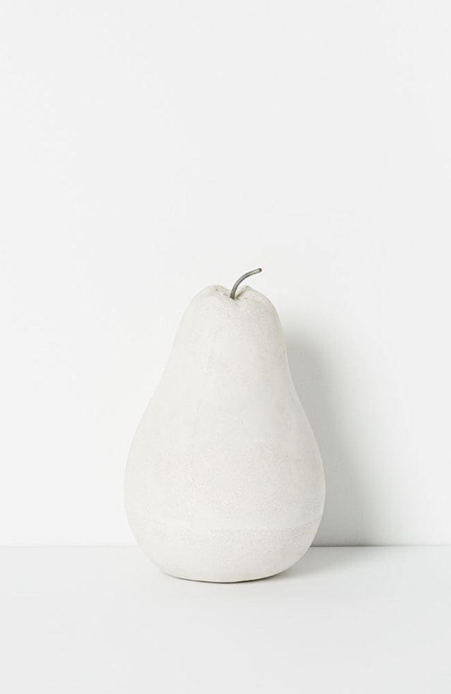 Rania Concrete Pear - White Medium