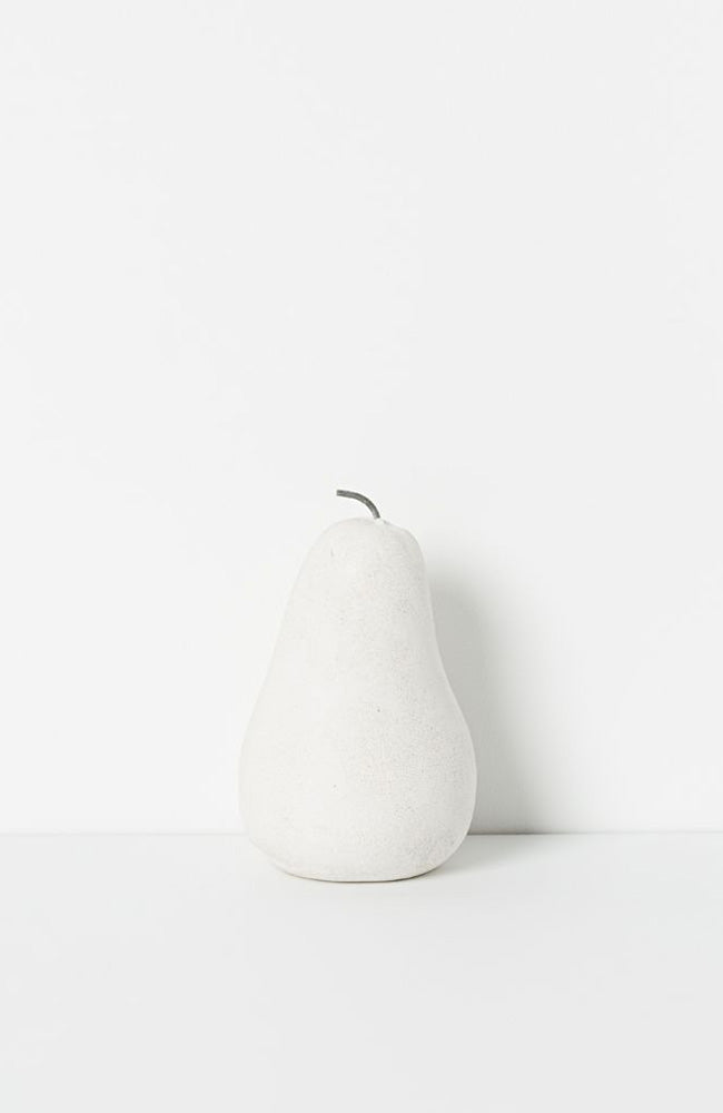 Rania Concrete Pear - White Small