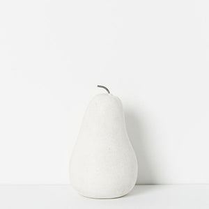 Rania Concrete Pear - White Small