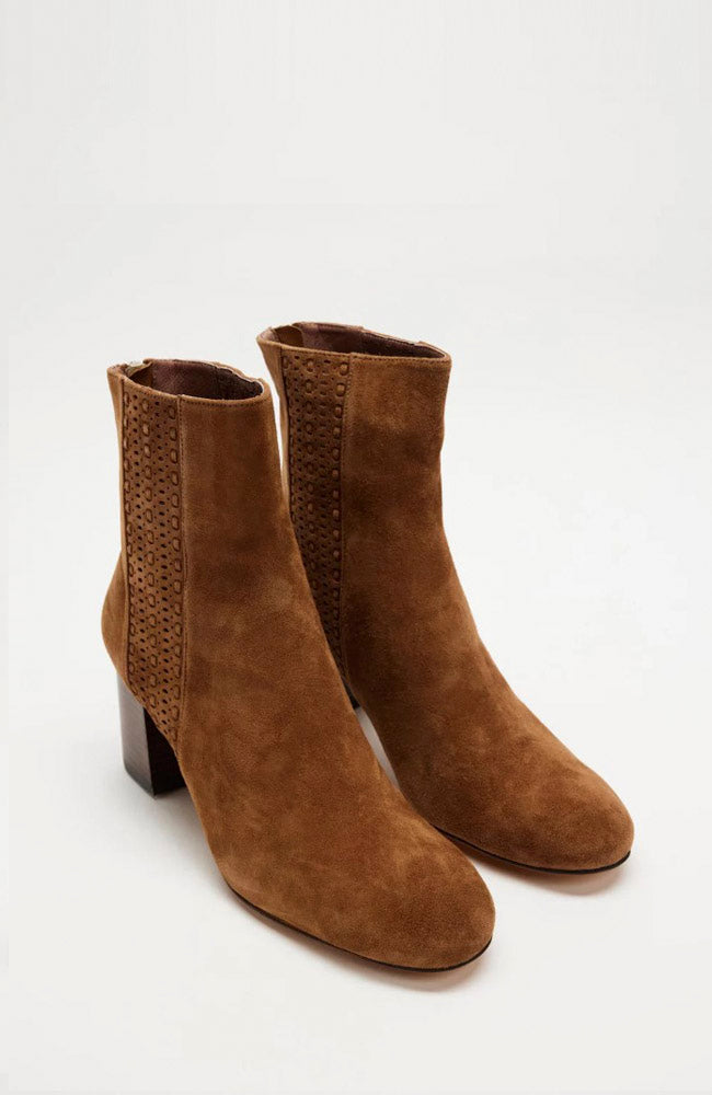 Starz Suede Boots - Chocolate