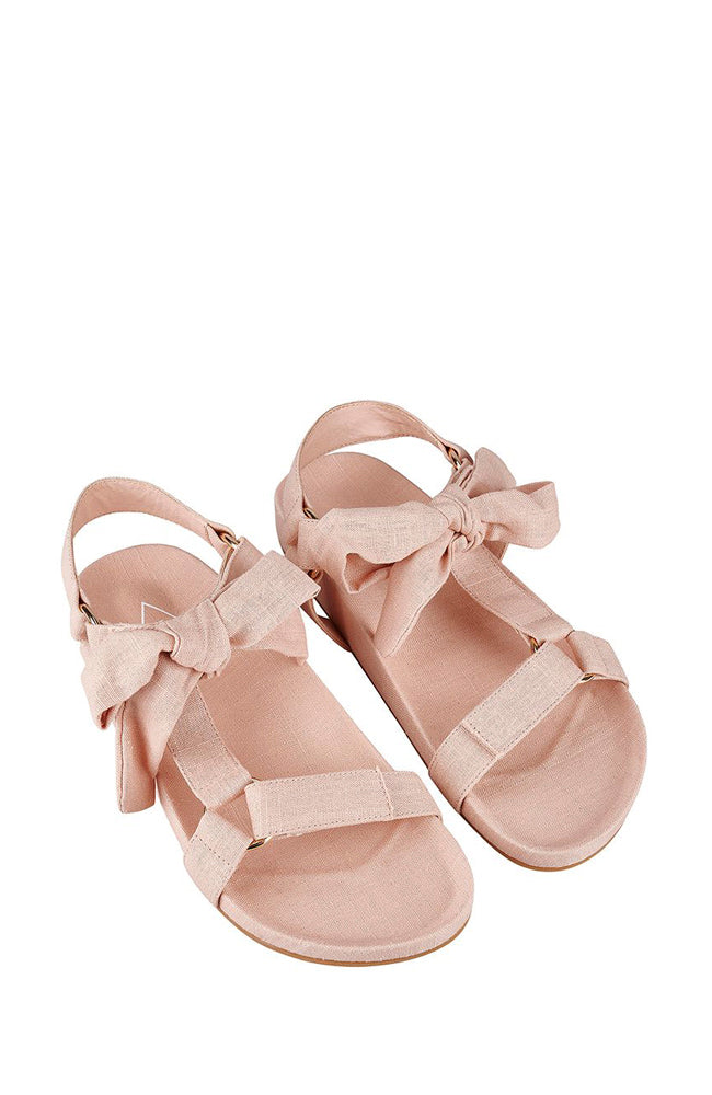 Alexander Wang Jo Buckle Wedge Sandals in Pink | Lyst